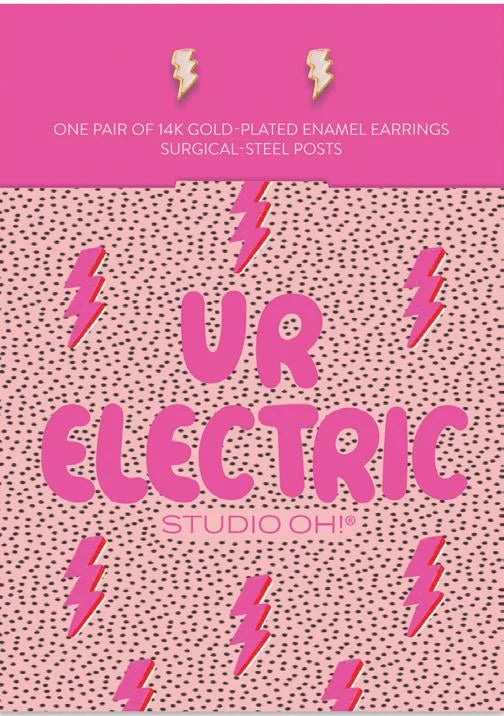 U R Electric Earrings