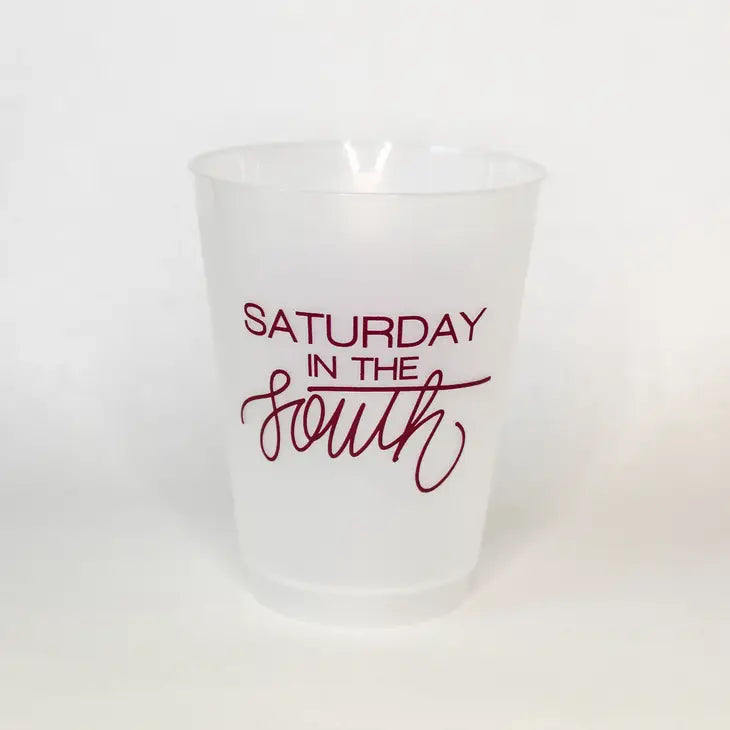 Saturday in the South Reusable Cups | Set of 8