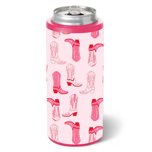 Western Boots Metal Can Cooler