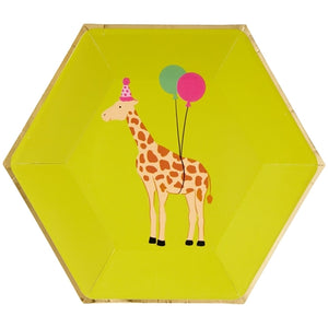 Party Animal Balloons Plates