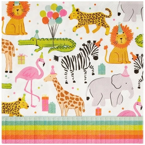 Party Animal Balloons Napkins