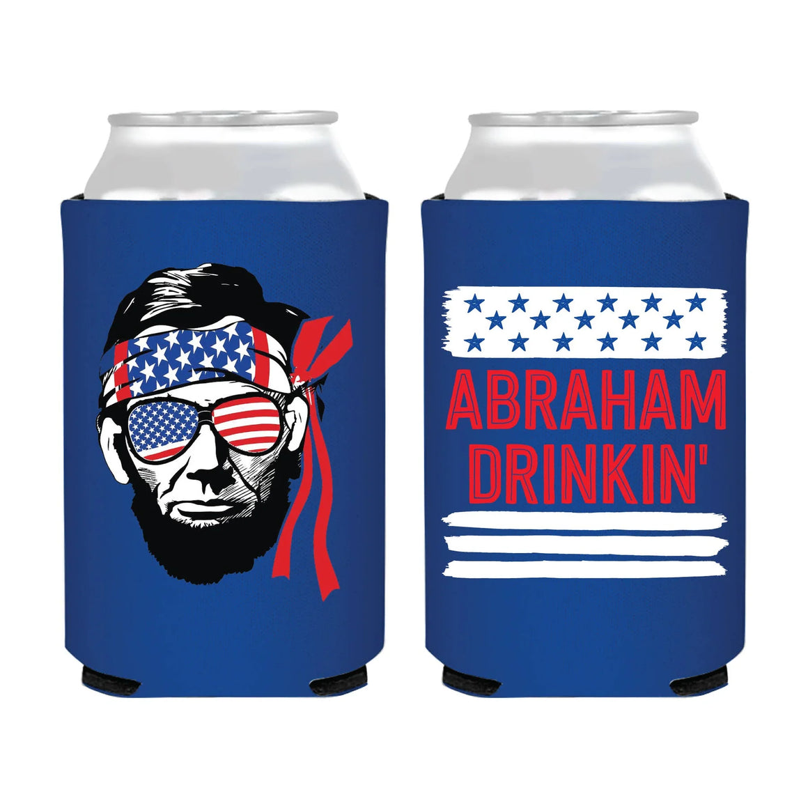 Abraham Drinkin' Can Cooler