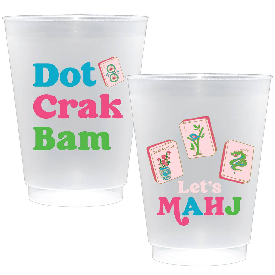 Mahjong Frost Flex Cups