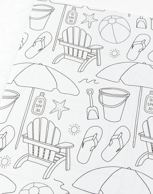 Seasons Coloring Book