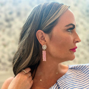 Howdy Pearl Cluster Earrings