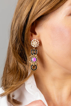 BOO Enamel Earrings