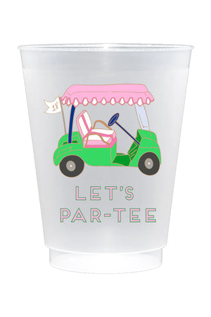 Preppy Golf Shatterproof Plastic Cups | Set of 10