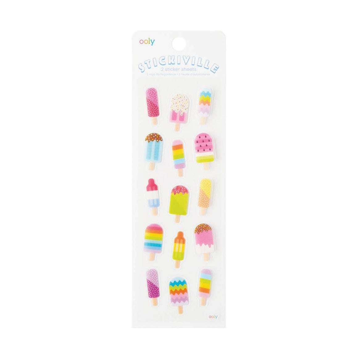 Stickiville Ice Pops Stickers
