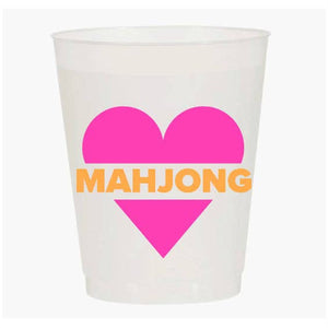 Heart Mahjong Frost Flex Cups