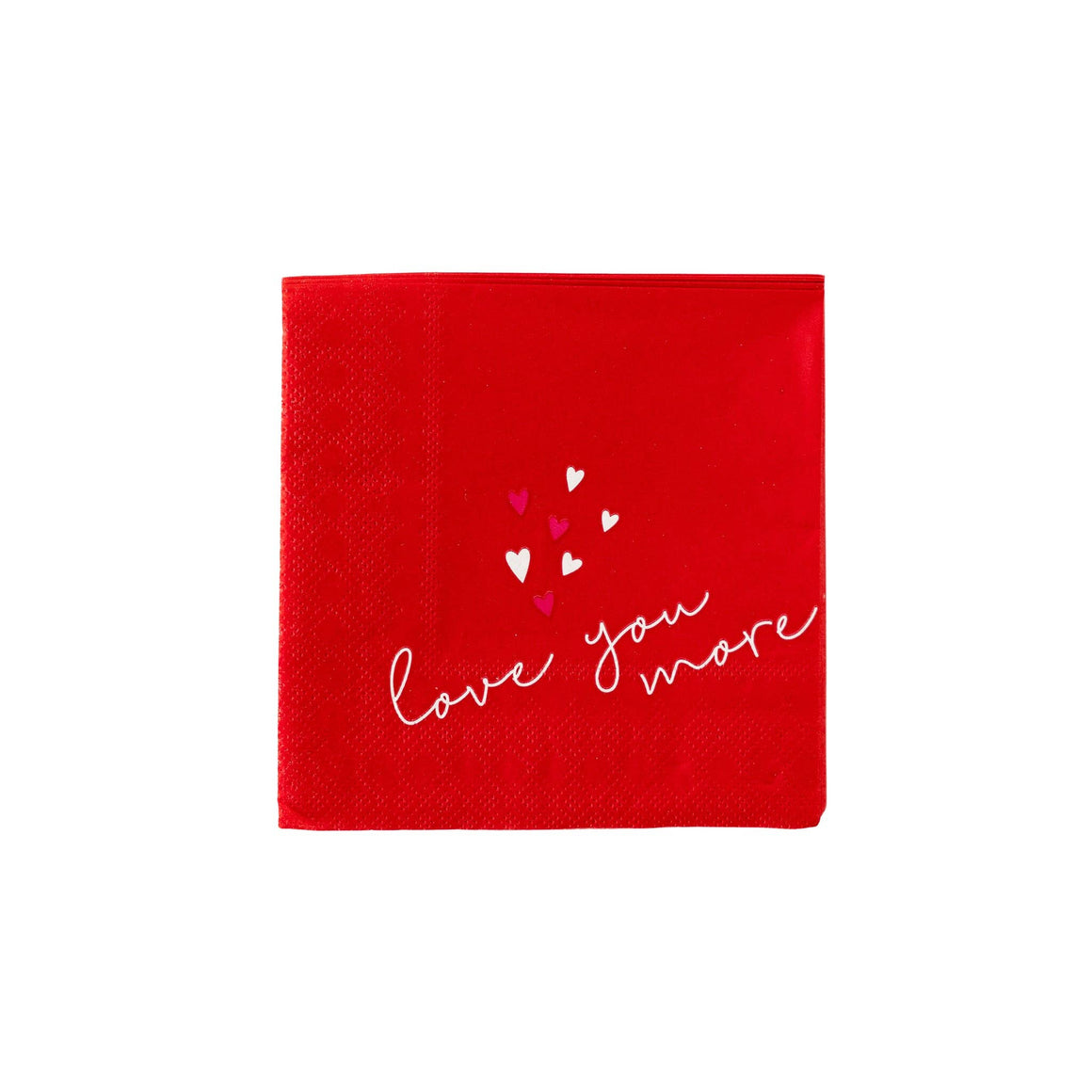 Love You More Napkin