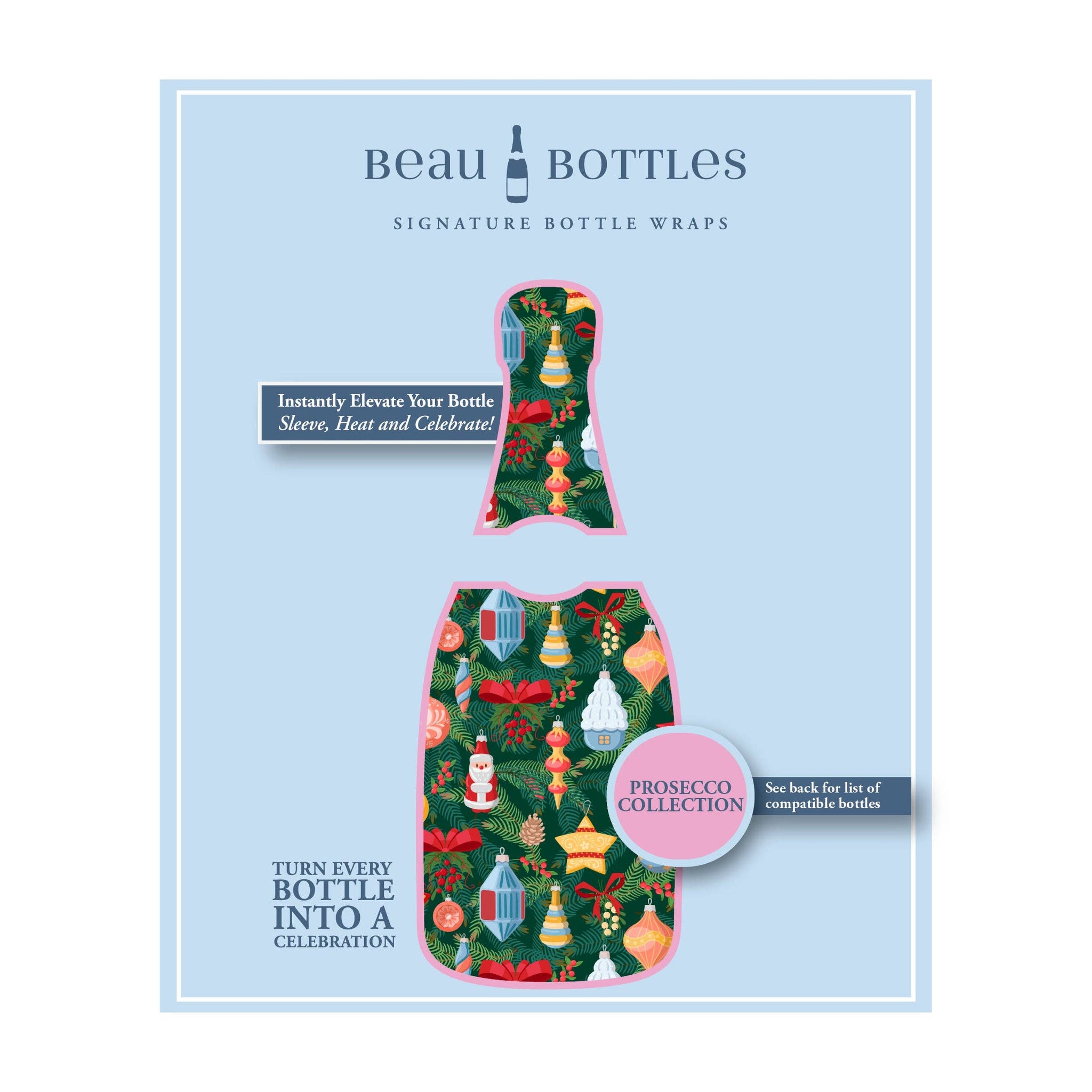 Beau Bottles Ornament Wonderland - La Marca Edition