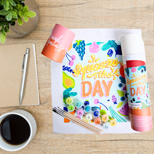 Paint By Number Kit | Squeeze The Day