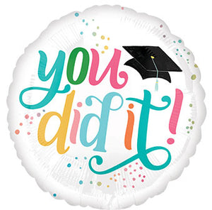 You Did It! Grad 18" Balloon