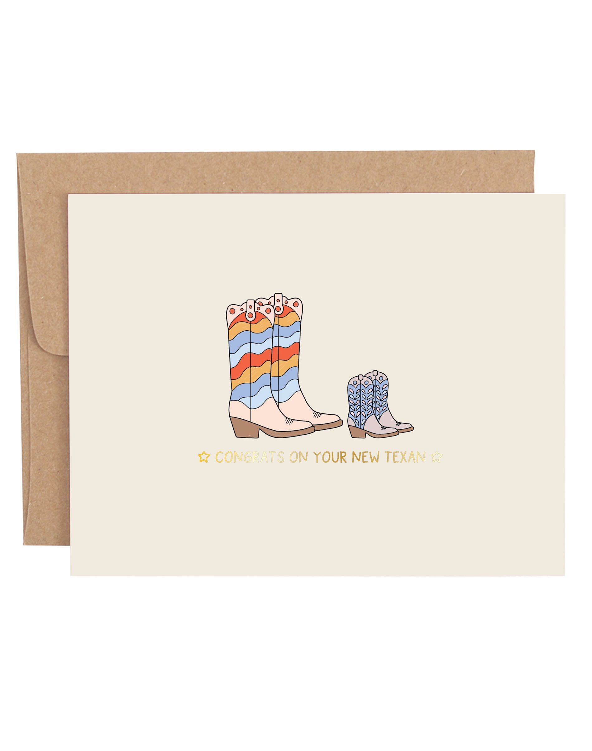 Congrats New Texan Card