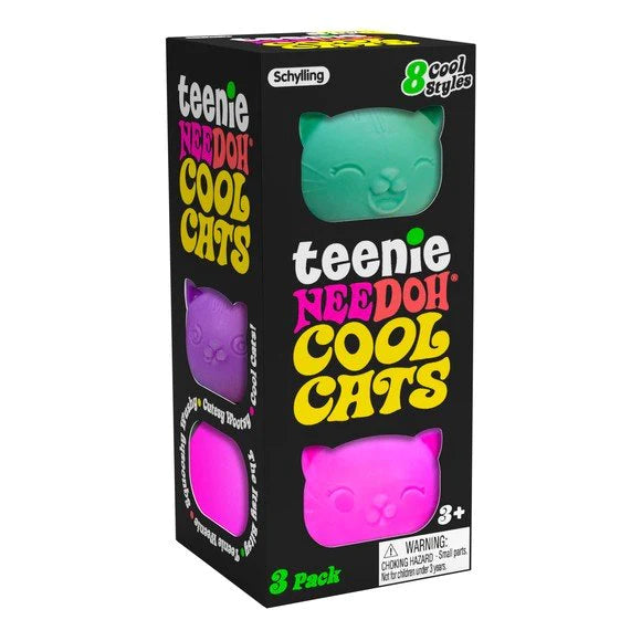 Teenie Cats NeeDoh | Set of 3