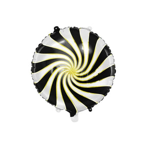 Black & White Candy Balloon 14"