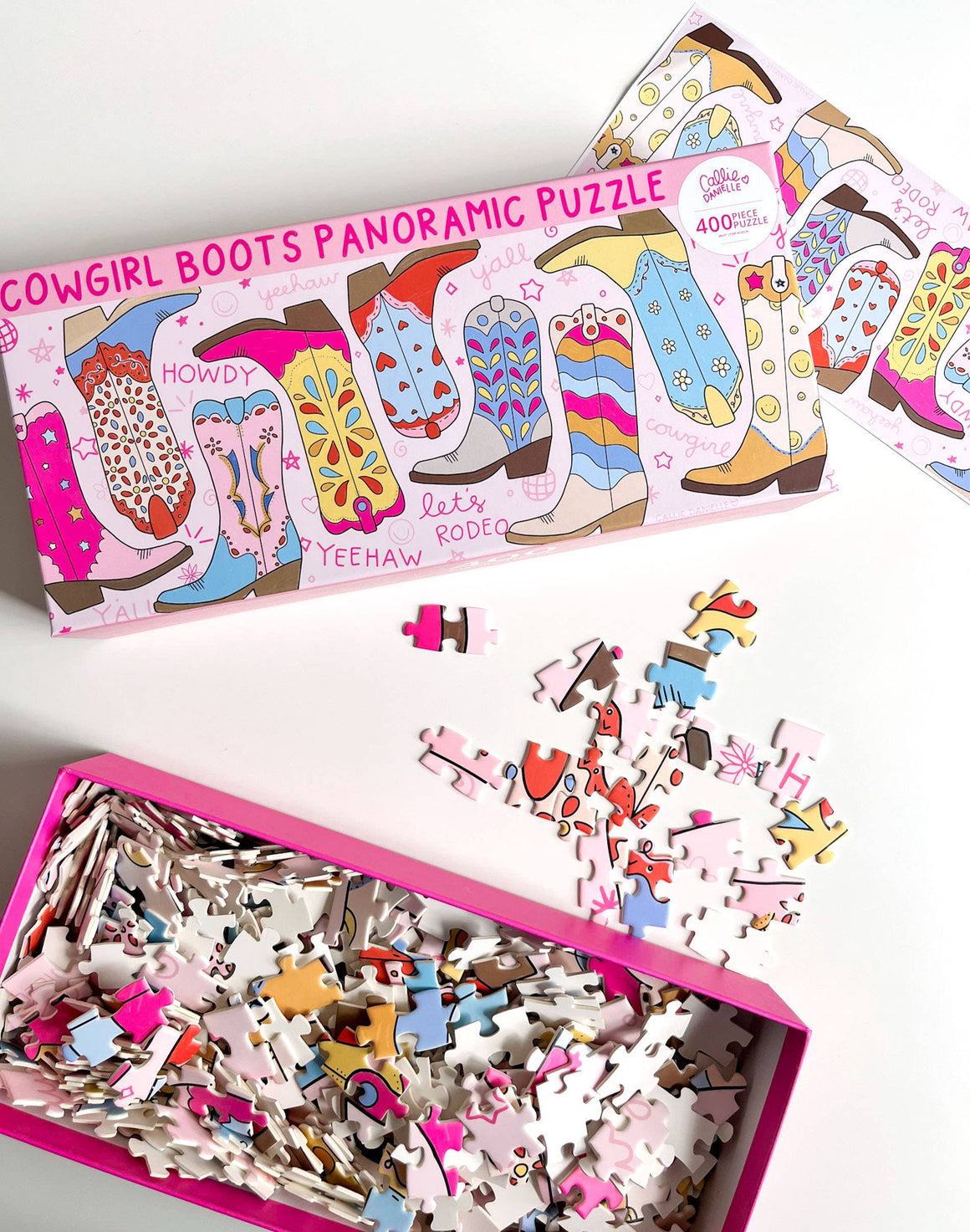 Western Cowgirl Boots Puzzle