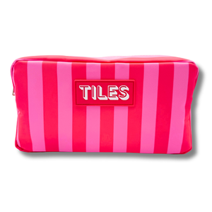 Striped Mahjong Tile Bags