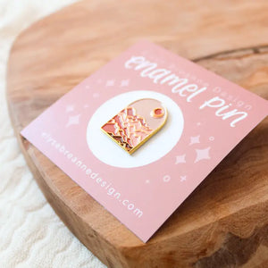 Desert Mountain Enamel Pin