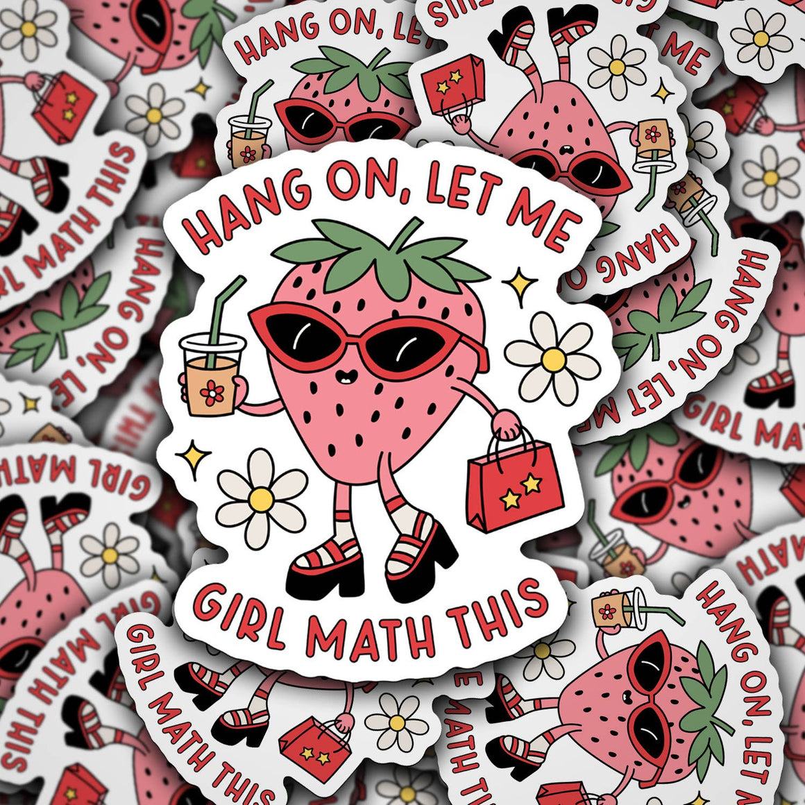 Let Me Girl Math Sticker