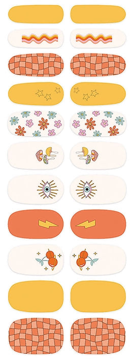 Groovy Girl Nail Wrap Kit