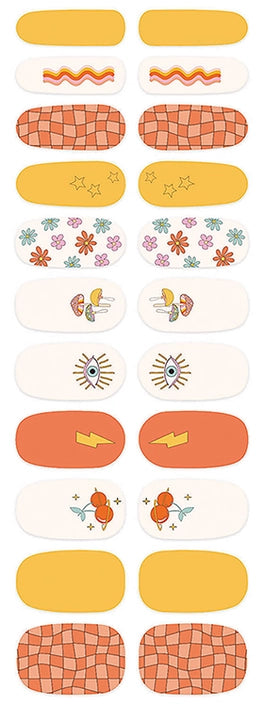 Groovy Girl Nail Wrap Kit