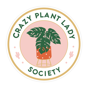 Crazy Plant Lady Society Sticker