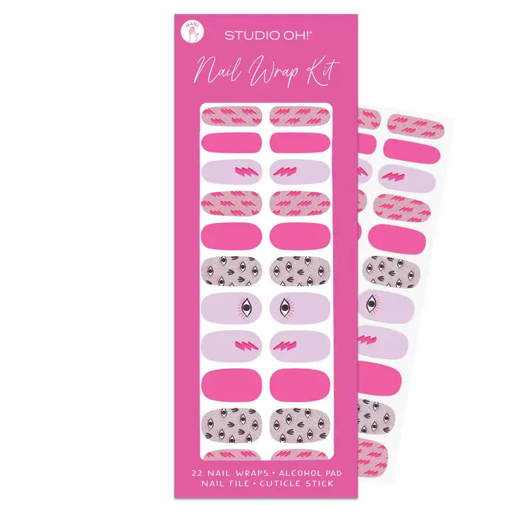 Charged Up Nail Wrap Kit