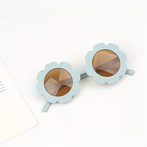 Kid's Flower Sunglasses | Slate Blue