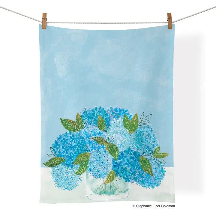 Tea Towel | Hydrangeas