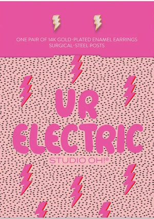 U R Electric Earrings