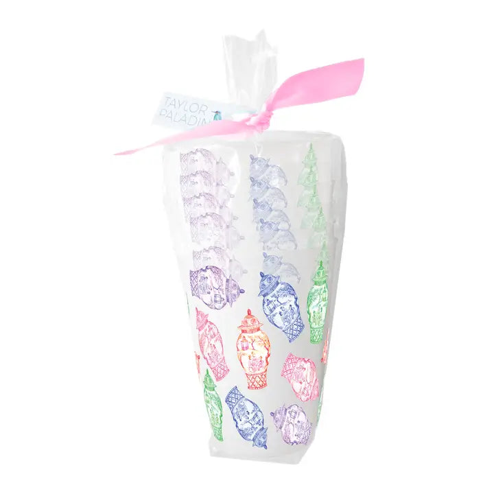 Ginger Jars Frosted Cups