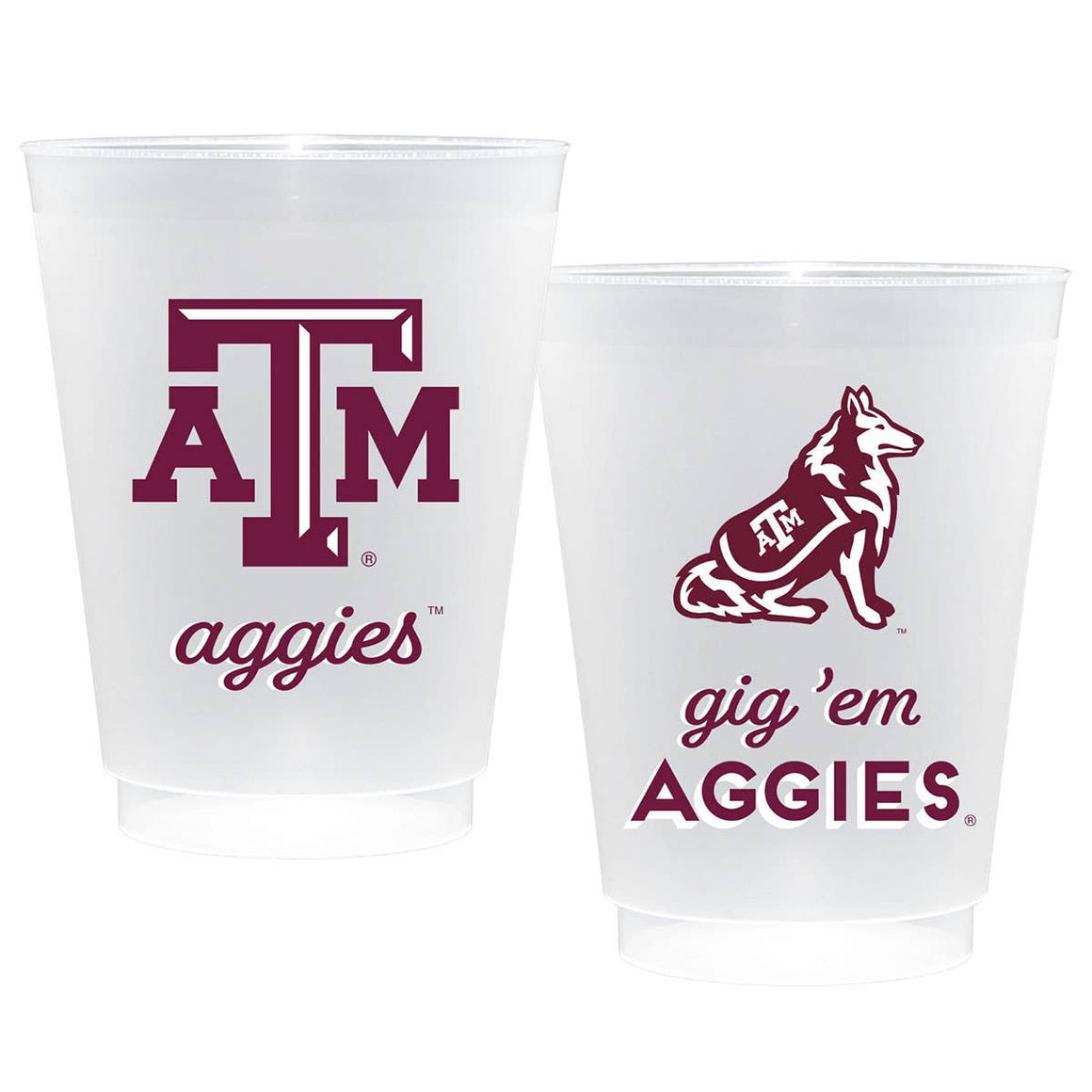 Texas A&M Aggies Frost Flex Cups