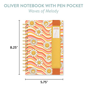 Daisy Waves Notebook