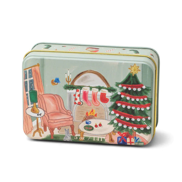 Holiday 5oz Candle Tin | Persimmon Chestnut