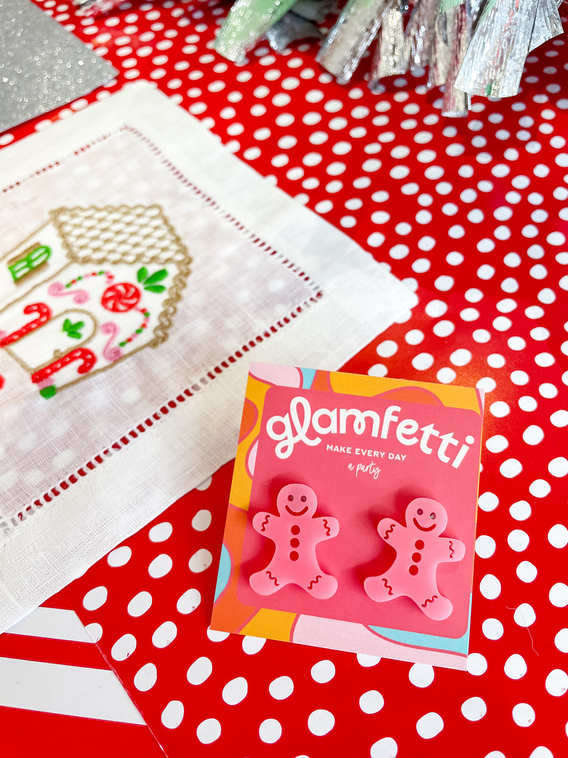 Gingerbread Earrings
