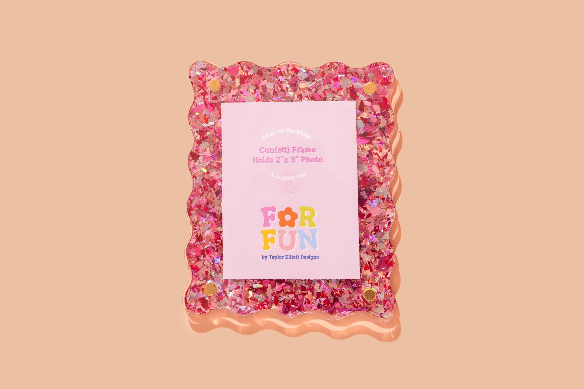 Magnetic Frame | Pink Confetti