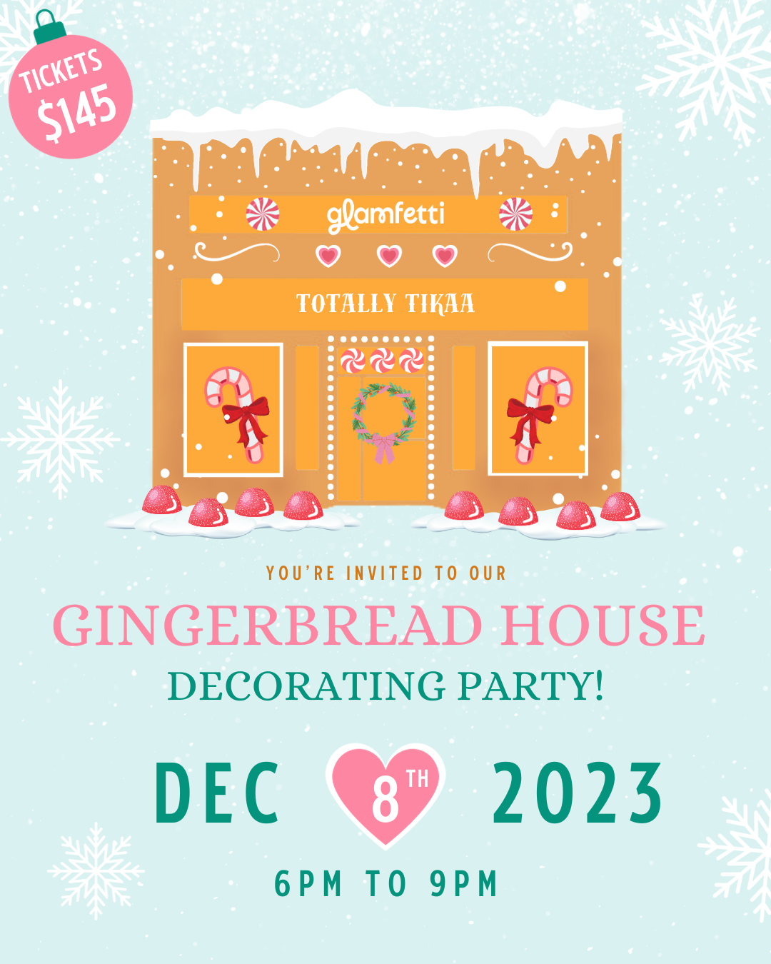 Gingerbread House Party 12/8