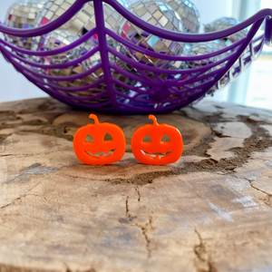 Pumpkin Earrings