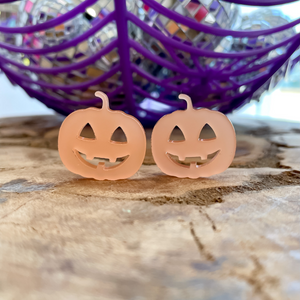 Pumpkin Earrings