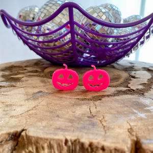 Pumpkin Earrings
