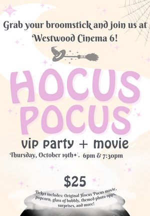 Hocus Pocus Party + Movie Ticket
