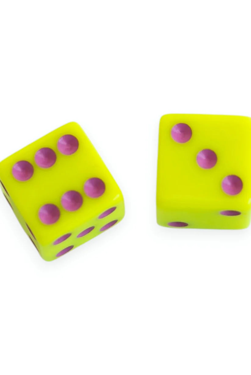 Colorful Dice (Set of 2)