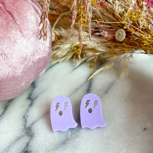 Electric Ghost Earrings
