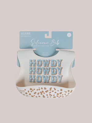 Howdy Partner Silicone Bib