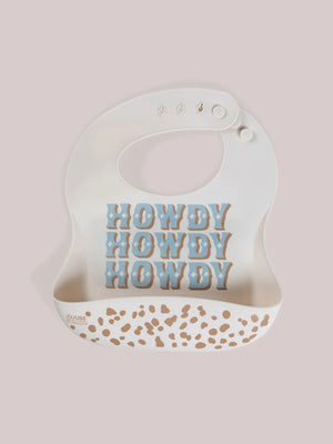 Howdy Partner Silicone Bib