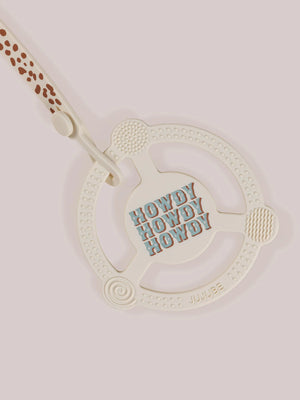 Silicone Teether Ring | Howdy Partner