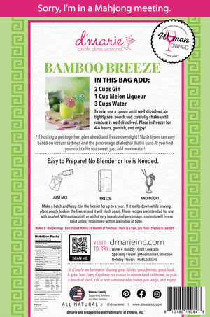 Bamboo Breeze Slush Mix