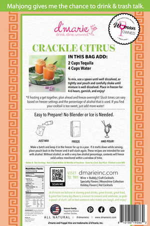 Crackle Citrus Slush Mix