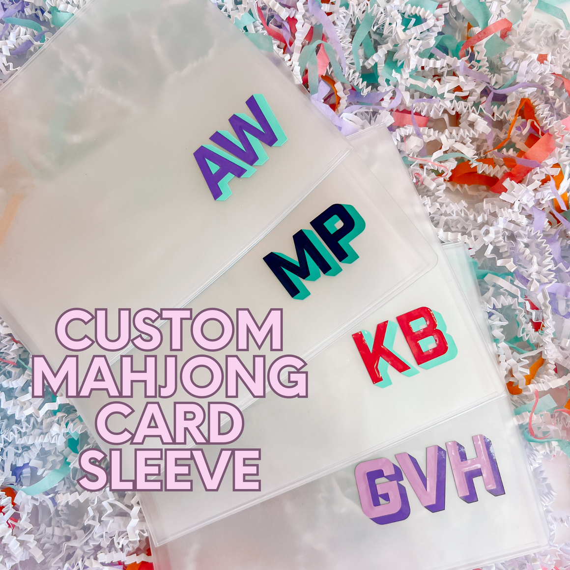 Custom Mahjong Card Cover